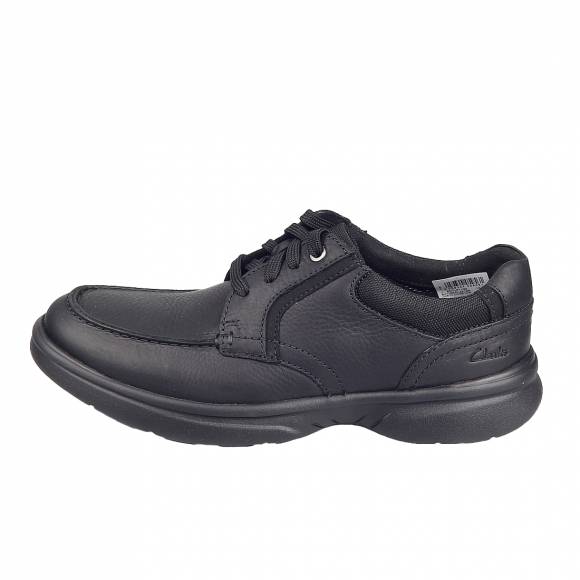 Ανδρικά Παπούτσια Casual Clarks Brandley Vibe 26153158 7 Blk Tumbled Leather
