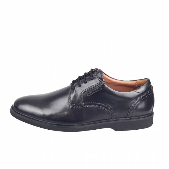 Ανδρικά Παπούτσια Casual Clarks Malwood Lace 26168162 7 Black Leather