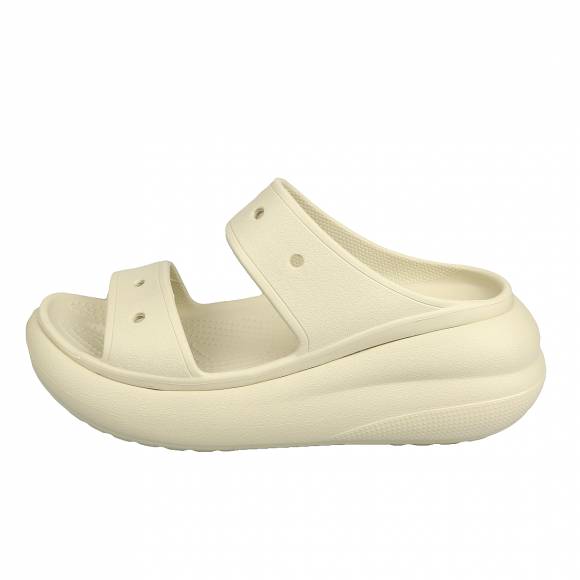 Γυναικεία Flatforms Crocs Classic 207670 2y2 bone os Crush Sandal