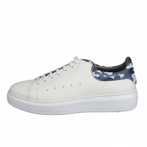 Ανδρικά Sneakers Damiani 3501 White Leather