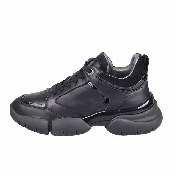 Γυναικεία Sneakers Geox Adacter D35Pqa 0Lm22 C9999Lamb Lea Suede Black