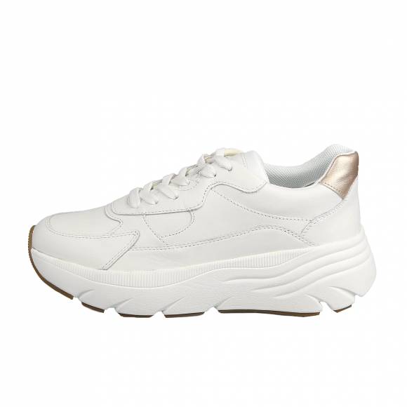 Γυναικεία Sneakers Geox Diamanta D45Ufb 085Nf C1327 Nappa Sint Perl White Gold