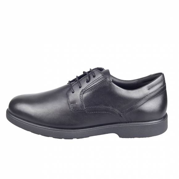 Ανδρικά Παπούτσια Casual Geox Spherica Ec11 U35Efa 00043 C9999Smo Lea Black