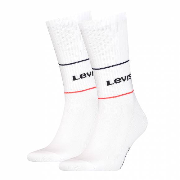 Ανδρικές Κάλτσες Levis 701210567 010 White 2 pairs