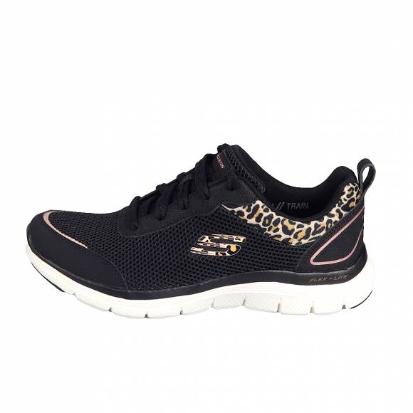 Γυναικεία Sneakers Skechers 149576 Bkld Flex Appeal 4.0 Wild Pulse Black leopard
