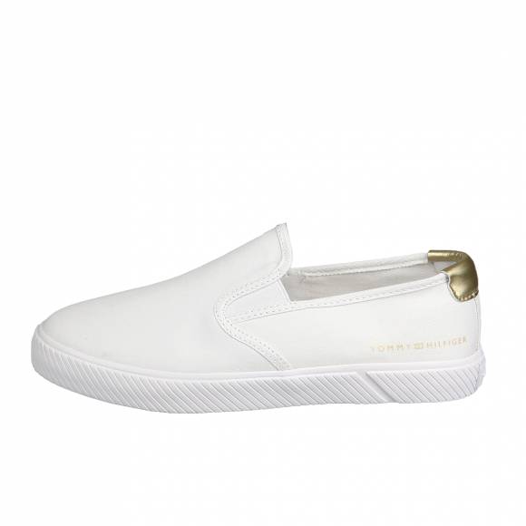 Γυναικεία Sneakers Tommy Hilfiger Fw0fw06956 Ybs White Essential Slip On Sneaker