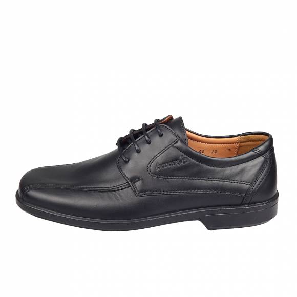 Ανδρικά Παπούτσια Casual Boxer 10091 15 011 Black Leather