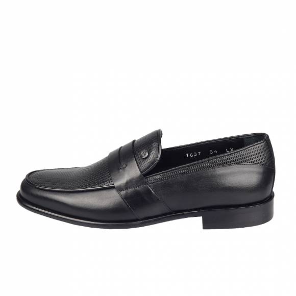Ανδρικά Παπούτσια Κουστουμιού Gk Uomo AG3522 7637 D 34 Black